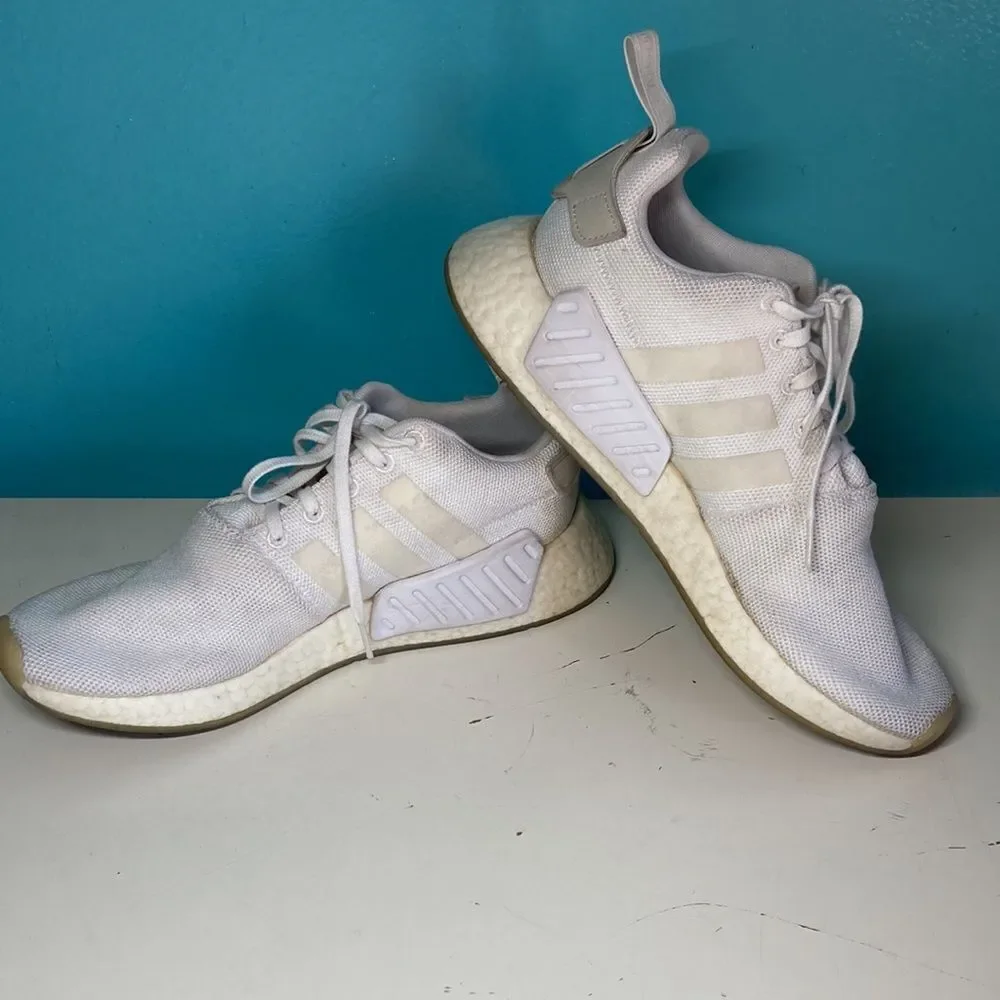 Adidas NMD R2 Triple White 2017 Size 11